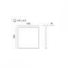 Panel LED ORIO 60X60 40W 60x60 4000K Kobi Pro